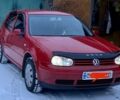 Красный Фольксваген Гольф, объемом двигателя 2 л и пробегом 180 тыс. км за 5000 $, фото 1 на Automoto.ua