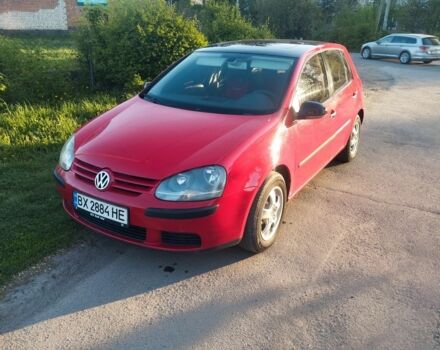 Красный Фольксваген Гольф, объемом двигателя 1.4 л и пробегом 184 тыс. км за 4850 $, фото 4 на Automoto.ua