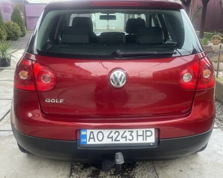 Красный Фольксваген Гольф, объемом двигателя 1.4 л и пробегом 198 тыс. км за 4500 $, фото 2 на Automoto.ua