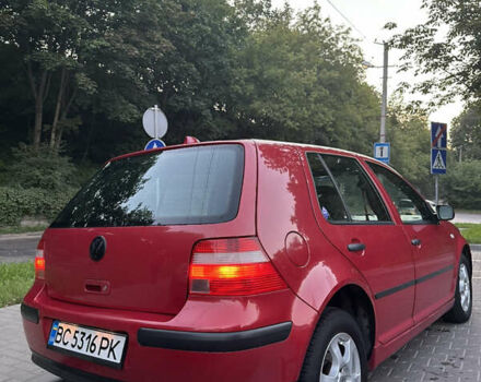 Красный Фольксваген Гольф, объемом двигателя 1.39 л и пробегом 197 тыс. км за 4500 $, фото 4 на Automoto.ua