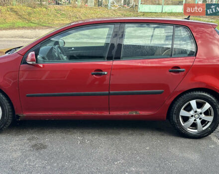 Красный Фольксваген Гольф, объемом двигателя 1.6 л и пробегом 186 тыс. км за 3750 $, фото 5 на Automoto.ua