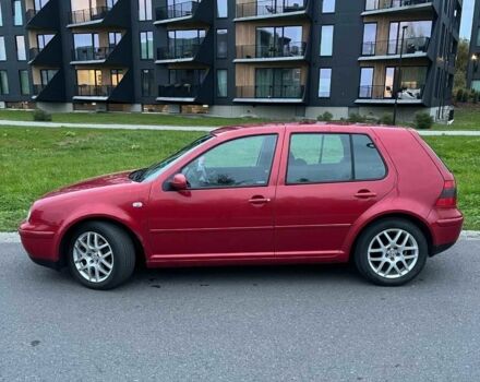 Красный Фольксваген Гольф, объемом двигателя 1.8 л и пробегом 233 тыс. км за 1554 $, фото 5 на Automoto.ua