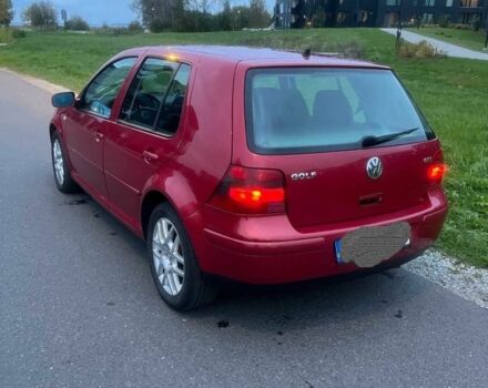 Красный Фольксваген Гольф, объемом двигателя 1.8 л и пробегом 233 тыс. км за 1554 $, фото 11 на Automoto.ua