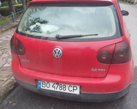 Красный Фольксваген Гольф, объемом двигателя 1.98 л и пробегом 312 тыс. км за 5200 $, фото 2 на Automoto.ua