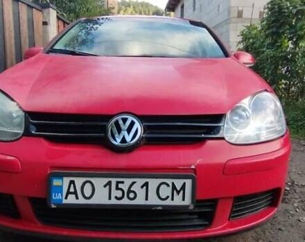 Красный Фольксваген Гольф, объемом двигателя 2 л и пробегом 286 тыс. км за 4200 $, фото 10 на Automoto.ua