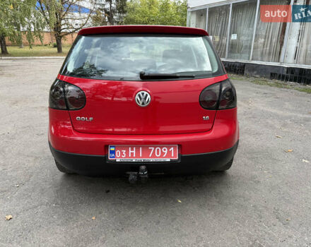 Червоний Фольксваген Гольф, об'ємом двигуна 1.6 л та пробігом 239 тис. км за 6000 $, фото 1 на Automoto.ua
