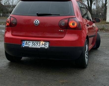 Червоний Фольксваген Гольф, об'ємом двигуна 1.9 л та пробігом 425 тис. км за 5450 $, фото 5 на Automoto.ua