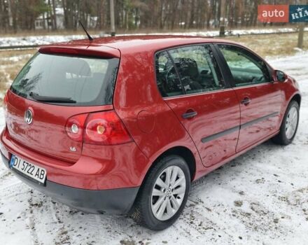 Красный Фольксваген Гольф, объемом двигателя 1.6 л и пробегом 193 тыс. км за 5250 $, фото 6 на Automoto.ua