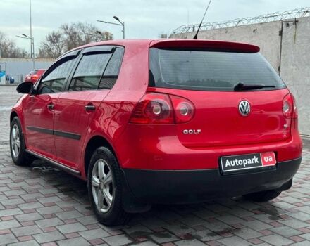 Красный Фольксваген Гольф, объемом двигателя 1.6 л и пробегом 296 тыс. км за 5990 $, фото 2 на Automoto.ua