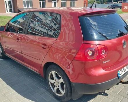 Красный Фольксваген Гольф, объемом двигателя 2 л и пробегом 316 тыс. км за 5000 $, фото 24 на Automoto.ua