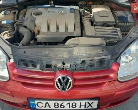 Красный Фольксваген Гольф, объемом двигателя 2 л и пробегом 316 тыс. км за 5000 $, фото 18 на Automoto.ua
