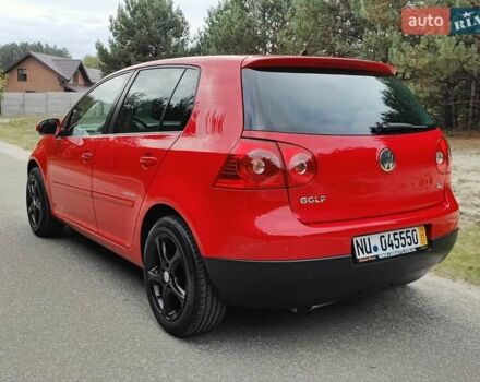 Красный Фольксваген Гольф, объемом двигателя 1.6 л и пробегом 184 тыс. км за 6450 $, фото 7 на Automoto.ua