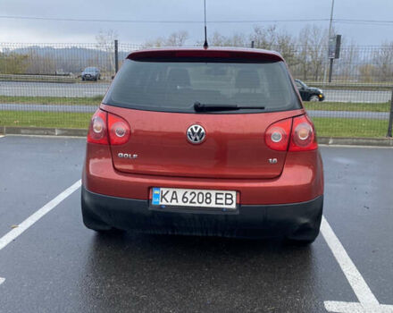 Червоний Фольксваген Гольф, об'ємом двигуна 1.6 л та пробігом 197 тис. км за 7700 $, фото 2 на Automoto.ua