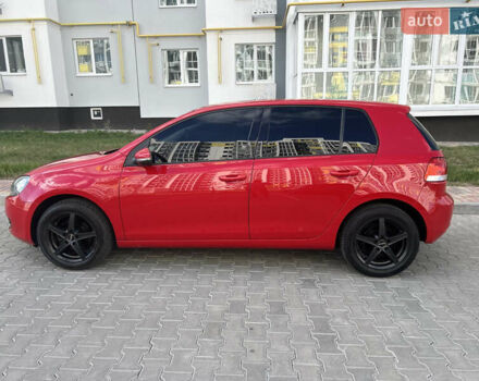 Красный Фольксваген Гольф, объемом двигателя 1.4 л и пробегом 205 тыс. км за 7350 $, фото 2 на Automoto.ua