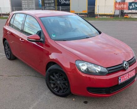 Красный Фольксваген Гольф, объемом двигателя 1.39 л и пробегом 186 тыс. км за 7500 $, фото 1 на Automoto.ua