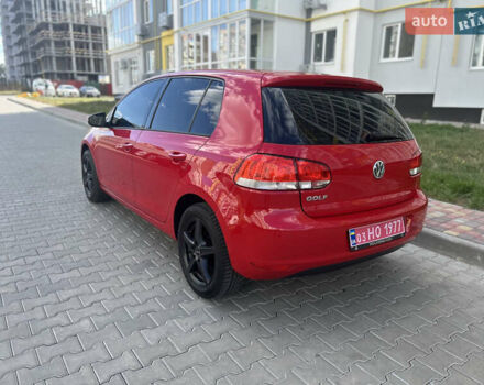 Красный Фольксваген Гольф, объемом двигателя 1.4 л и пробегом 205 тыс. км за 7350 $, фото 14 на Automoto.ua