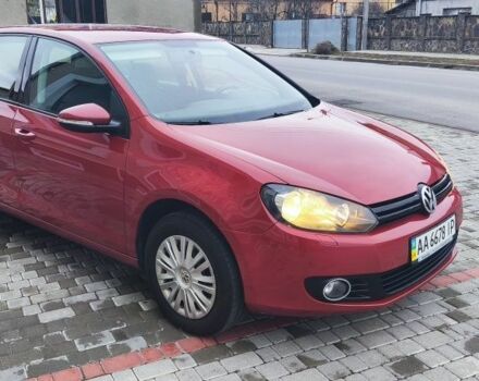 Красный Фольксваген Гольф, объемом двигателя 1.6 л и пробегом 196 тыс. км за 8000 $, фото 5 на Automoto.ua