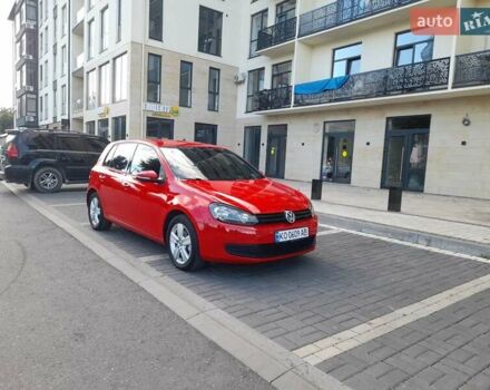 Красный Фольксваген Гольф, объемом двигателя 1.4 л и пробегом 251 тыс. км за 6850 $, фото 8 на Automoto.ua