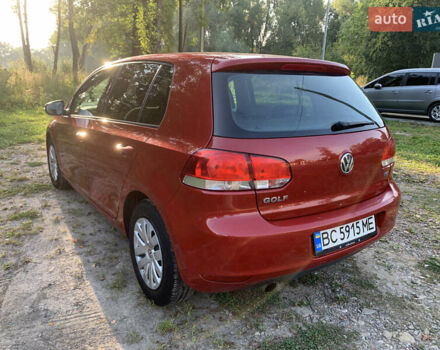 Красный Фольксваген Гольф, объемом двигателя 1.2 л и пробегом 202 тыс. км за 6300 $, фото 15 на Automoto.ua