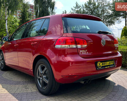 Красный Фольксваген Гольф, объемом двигателя 1.4 л и пробегом 156 тыс. км за 10350 $, фото 4 на Automoto.ua
