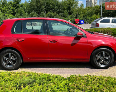 Красный Фольксваген Гольф, объемом двигателя 1.4 л и пробегом 156 тыс. км за 10350 $, фото 7 на Automoto.ua