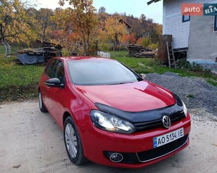 Красный Фольксваген Гольф, объемом двигателя 1.39 л и пробегом 151 тыс. км за 8900 $, фото 6 на Automoto.ua