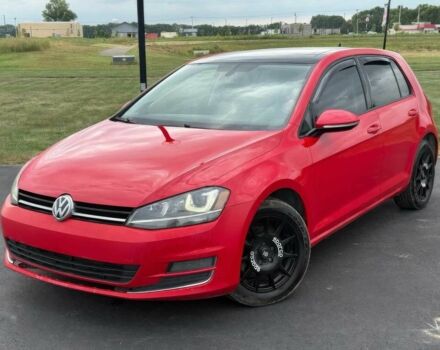 Красный Фольксваген Гольф, объемом двигателя 2 л и пробегом 74 тыс. км за 5000 $, фото 2 на Automoto.ua