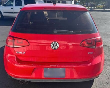 Красный Фольксваген Гольф, объемом двигателя 2 л и пробегом 77 тыс. км за 7200 $, фото 3 на Automoto.ua