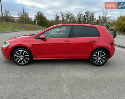 Красный Фольксваген Гольф, объемом двигателя 1.8 л и пробегом 150 тыс. км за 12500 $, фото 4 на Automoto.ua