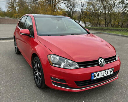 Красный Фольксваген Гольф, объемом двигателя 1.8 л и пробегом 150 тыс. км за 12500 $, фото 2 на Automoto.ua