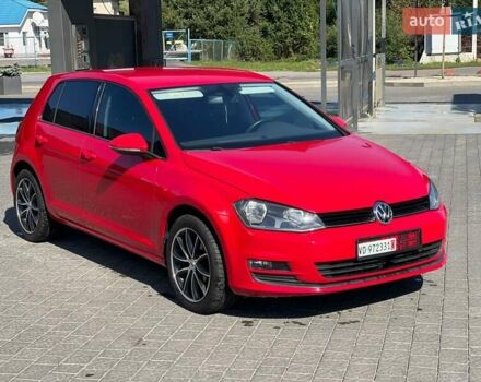 Красный Фольксваген Гольф, объемом двигателя 1.4 л и пробегом 161 тыс. км за 13300 $, фото 1 на Automoto.ua