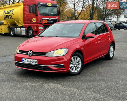 Красный Фольксваген Гольф, объемом двигателя 1.8 л и пробегом 90 тыс. км за 13800 $, фото 1 на Automoto.ua