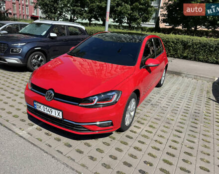 Красный Фольксваген Гольф, объемом двигателя 1.8 л и пробегом 80 тыс. км за 14900 $, фото 1 на Automoto.ua