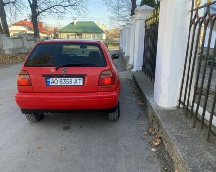 Червоний Фольксваген Гольф, об'ємом двигуна 1.6 л та пробігом 221 тис. км за 1550 $, фото 6 на Automoto.ua