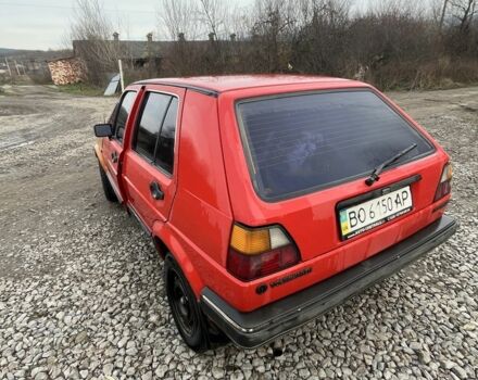 Красный Фольксваген Гольф, объемом двигателя 1.6 л и пробегом 114 тыс. км за 1200 $, фото 2 на Automoto.ua