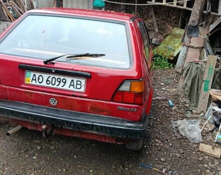 Красный Фольксваген Гольф, объемом двигателя 0 л и пробегом 500 тыс. км за 500 $, фото 3 на Automoto.ua