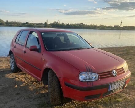 Красный Фольксваген Гольф, объемом двигателя 1.9 л и пробегом 350 тыс. км за 1300 $, фото 3 на Automoto.ua
