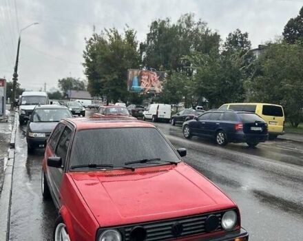 Красный Фольксваген Гольф, объемом двигателя 1.4 л и пробегом 232 тыс. км за 1650 $, фото 1 на Automoto.ua