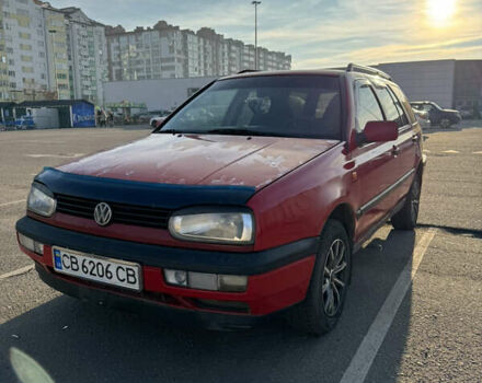 Червоний Фольксваген Гольф, об'ємом двигуна 1.8 л та пробігом 143 тис. км за 1900 $, фото 1 на Automoto.ua