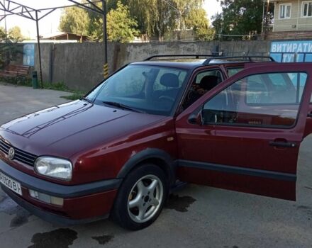 Красный Фольксваген Гольф, объемом двигателя 2 л и пробегом 200 тыс. км за 3000 $, фото 5 на Automoto.ua