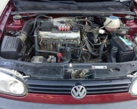 Красный Фольксваген Гольф, объемом двигателя 2 л и пробегом 200 тыс. км за 3000 $, фото 2 на Automoto.ua