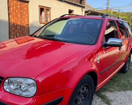 Красный Фольксваген Гольф, объемом двигателя 1.6 л и пробегом 287 тыс. км за 3000 $, фото 4 на Automoto.ua