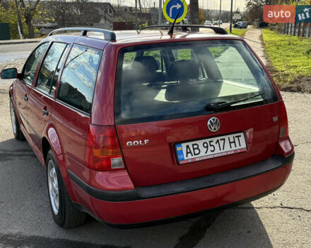 Красный Фольксваген Гольф, объемом двигателя 1.6 л и пробегом 220 тыс. км за 4750 $, фото 9 на Automoto.ua