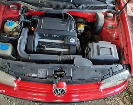 Червоний Фольксваген Гольф, об'ємом двигуна 1.39 л та пробігом 213 тис. км за 4150 $, фото 13 на Automoto.ua
