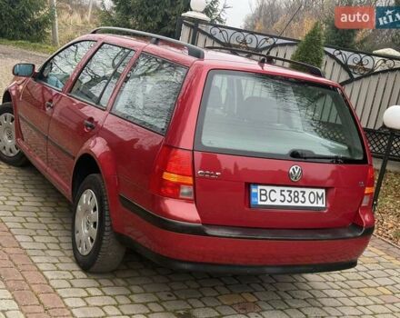 Красный Фольксваген Гольф, объемом двигателя 1.6 л и пробегом 186 тыс. км за 4350 $, фото 24 на Automoto.ua