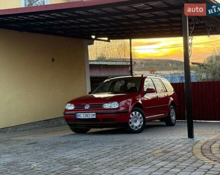 Червоний Фольксваген Гольф, об'ємом двигуна 1.6 л та пробігом 187 тис. км за 4450 $, фото 2 на Automoto.ua