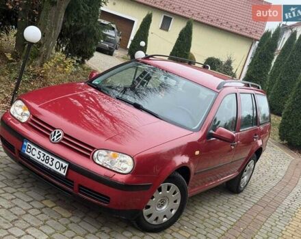 Красный Фольксваген Гольф, объемом двигателя 1.6 л и пробегом 187 тыс. км за 4250 $, фото 6 на Automoto.ua