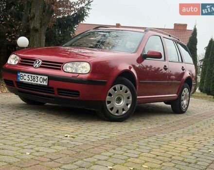 Красный Фольксваген Гольф, объемом двигателя 1.6 л и пробегом 187 тыс. км за 4250 $, фото 3 на Automoto.ua