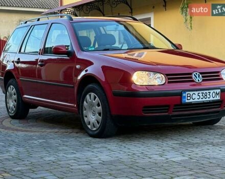 Червоний Фольксваген Гольф, об'ємом двигуна 1.6 л та пробігом 187 тис. км за 4450 $, фото 1 на Automoto.ua