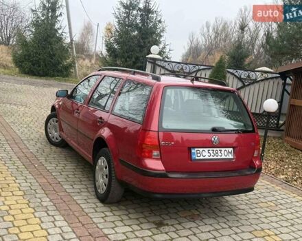 Красный Фольксваген Гольф, объемом двигателя 1.6 л и пробегом 186 тыс. км за 4350 $, фото 5 на Automoto.ua